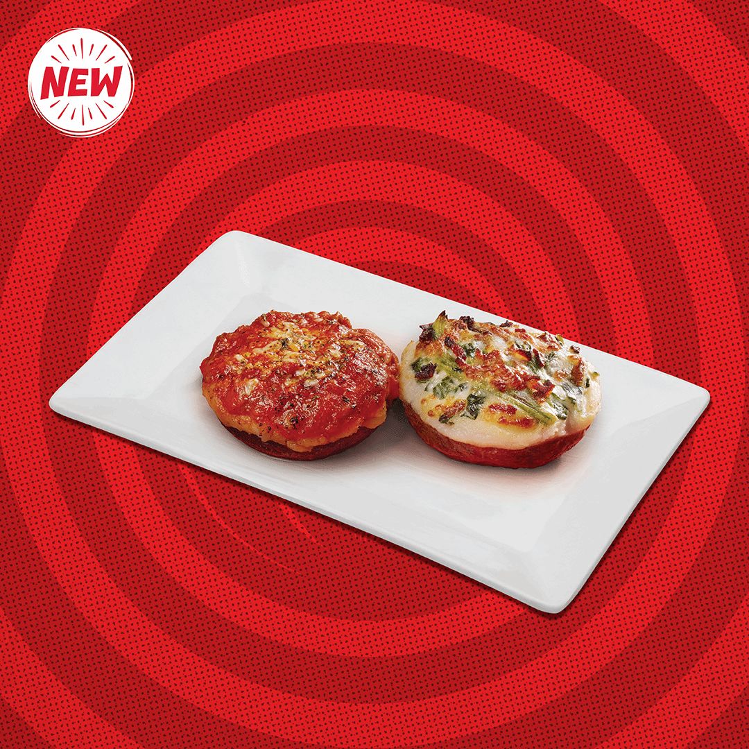 Ultra Cheesy Baked Protobello Mushroom
